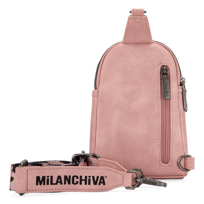 Milan Chiva Sling Bag/Crossbody/Chest Bag -Pink
