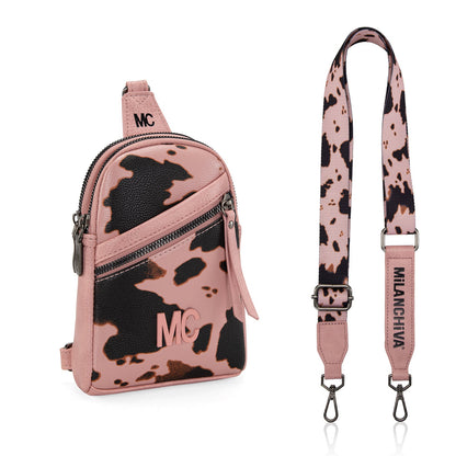 Milan Chiva Sling Bag/Crossbody/Chest Bag -Pink