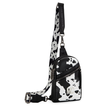 Milan Chiva Sling Bag/Crossbody/Chest Bag -Black
